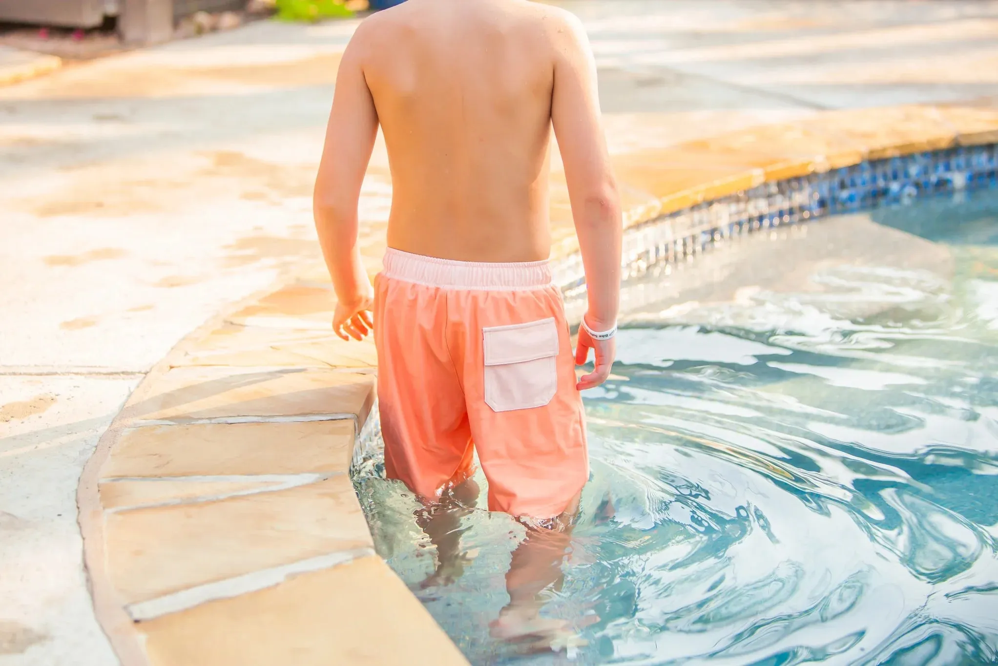 Boy Shorts in Orange Sherbet